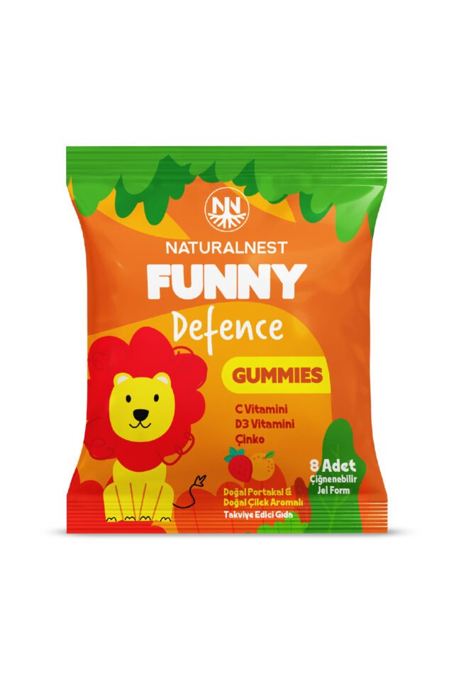 Funny Multi & Defence Gummies — x18 Multi + x18 Defence 36 Paket 288 Çiğnenebilir Jel 850077028151_1
