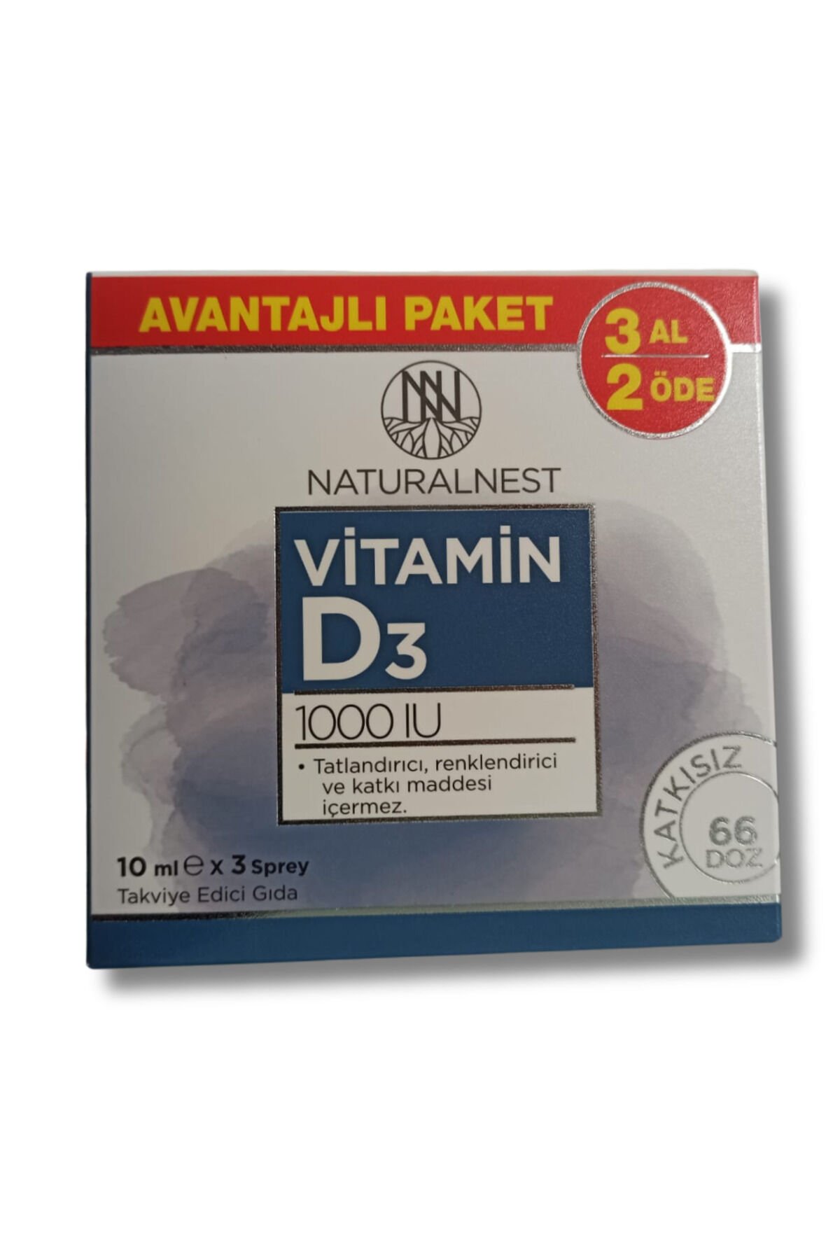 Vıtamın D3 1000 Iu Sprey 10 ml 3 Al 2 Öde 8697595877913_1
