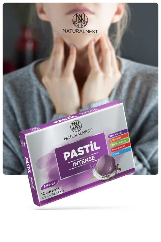 Intense Şekersiz 12 Sert Pastil 8697595877807_1