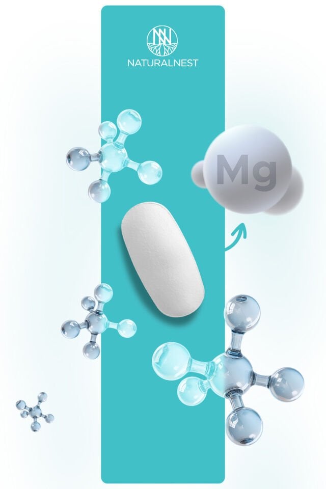 Magnezyum 60 Tablet — Malat — Bisglisinat