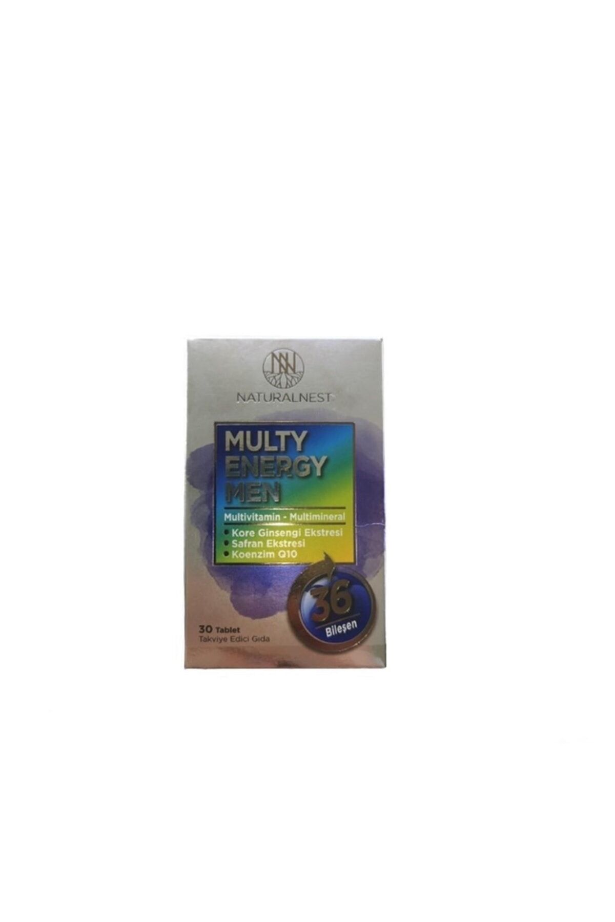 Naturalnest Multy Energy Men 30 Tablet (nrn101) 7777200020558_1