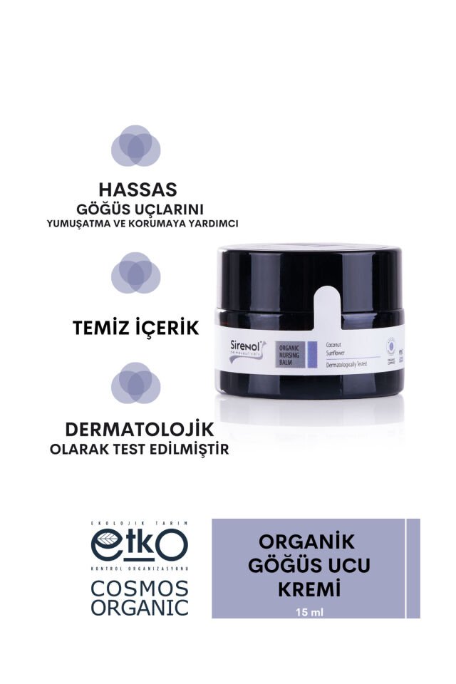 Organik Göğüs Ucu Krem 15 ml S860_1