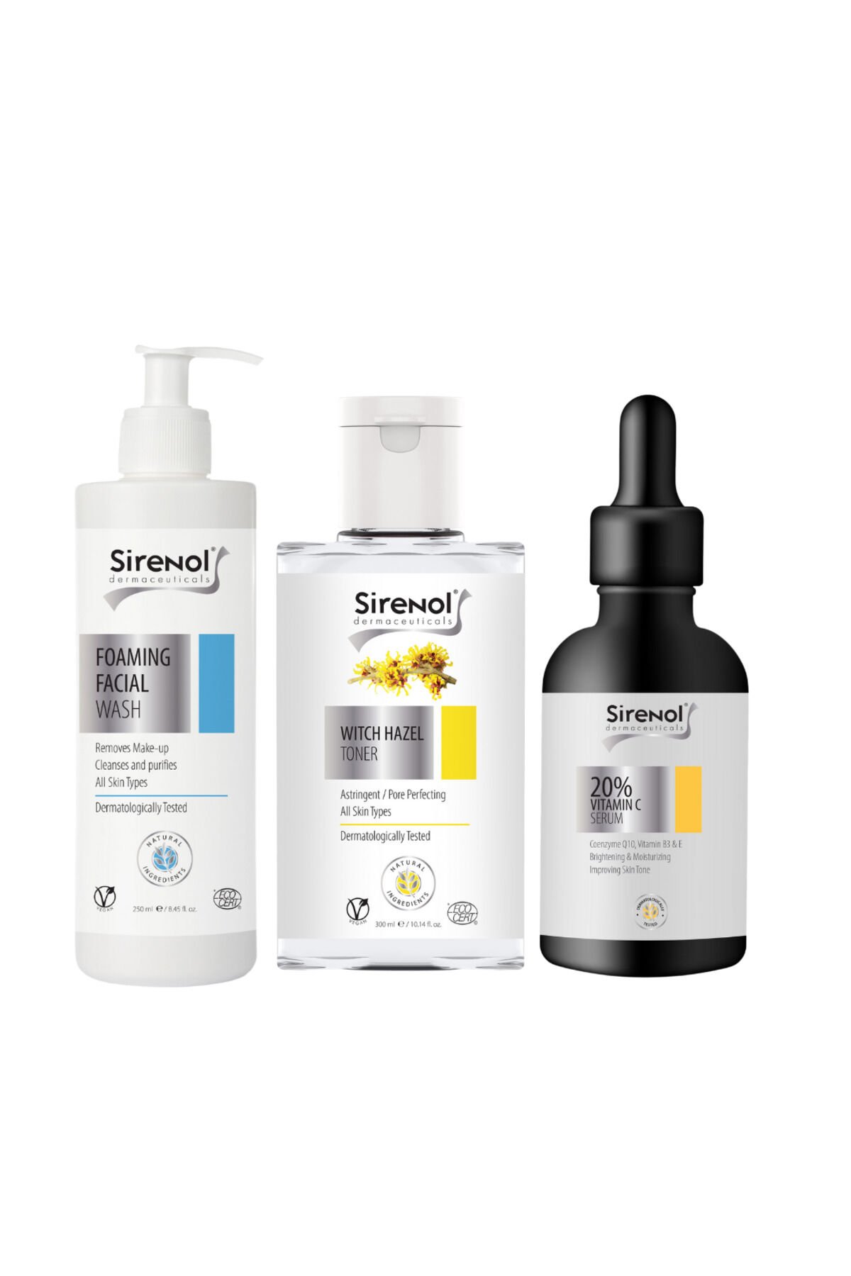 Günlük Leke Bakım Seti (3 ADET PED HEDİYELİDİR) 300 ml / 250 ml / 60 ml SN1050_1
