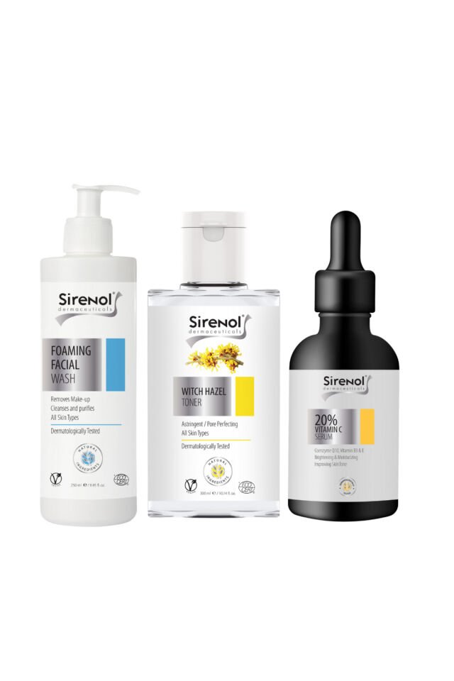 Günlük Leke Bakım Seti (3 ADET PED HEDİYELİDİR) 300 ml / 250 ml / 60 ml SN1050_1