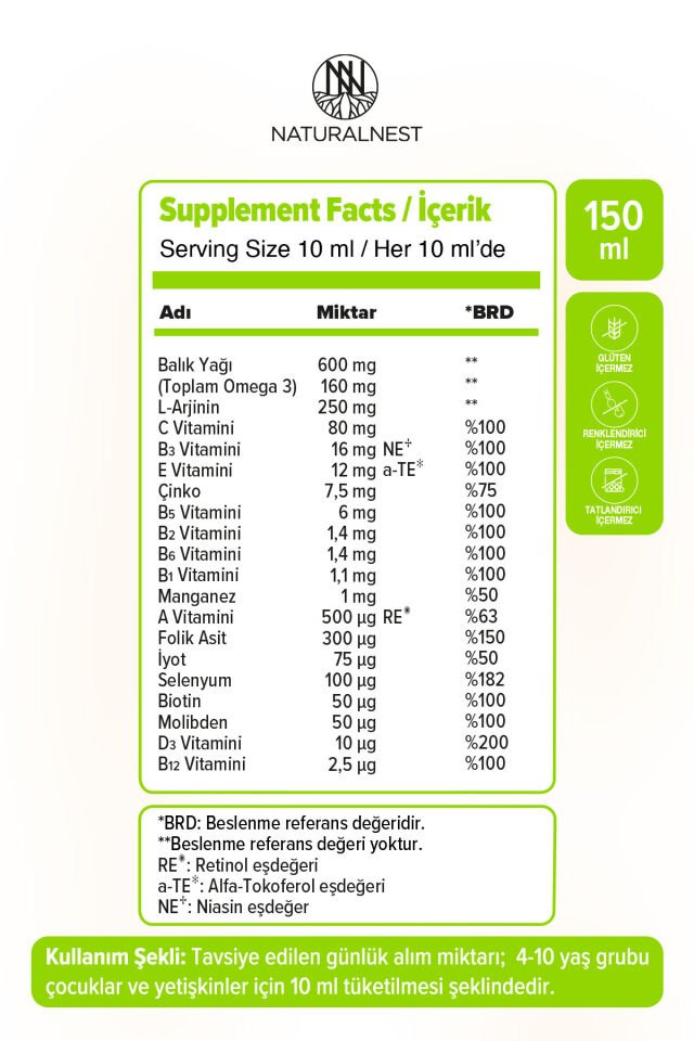Multy Balık Yağı Şurup 150 ml — Multivitamin Mineral 8697595877142_1