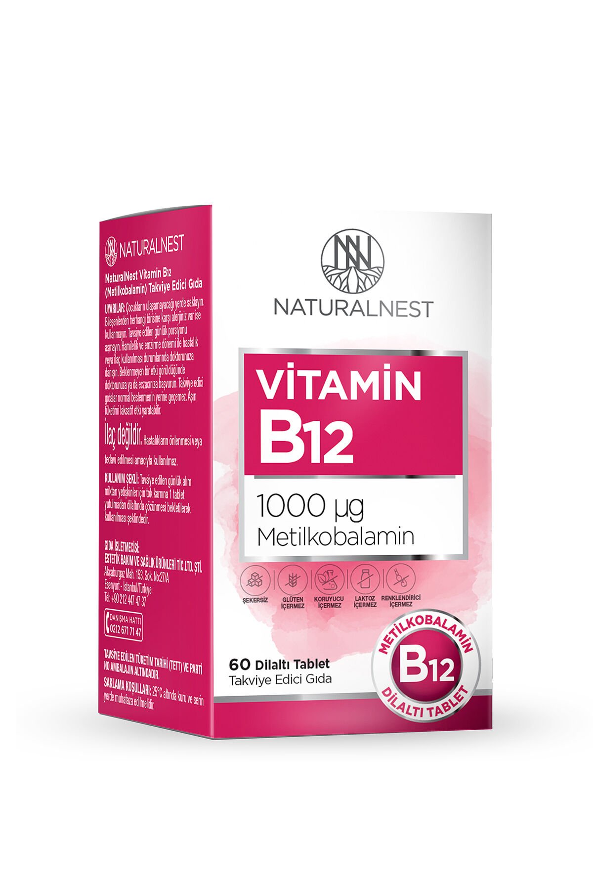 Vıtamın B12 60 Tablet 8697595877104_1