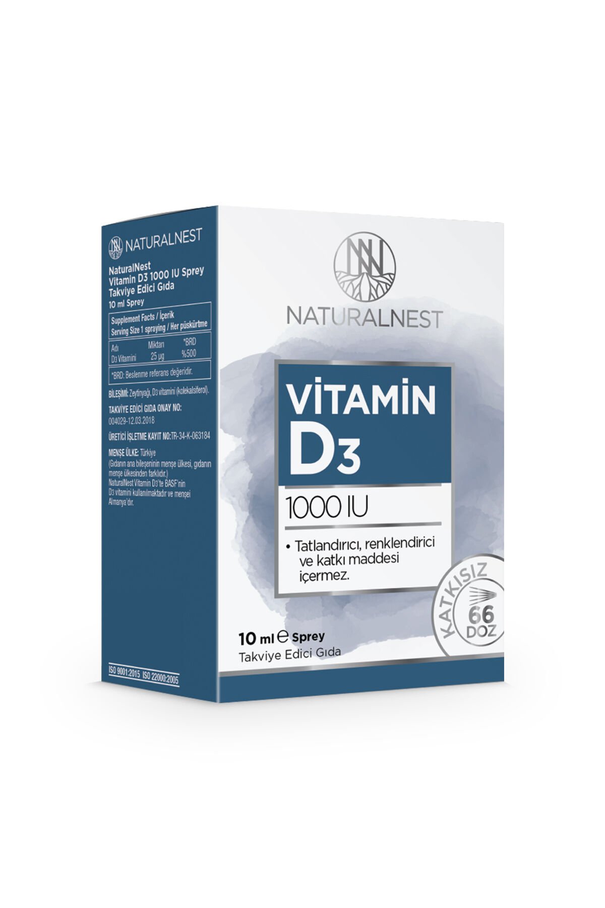Vitamin D3 1000 IU Sprey — 10 Ml 8697595877036_1