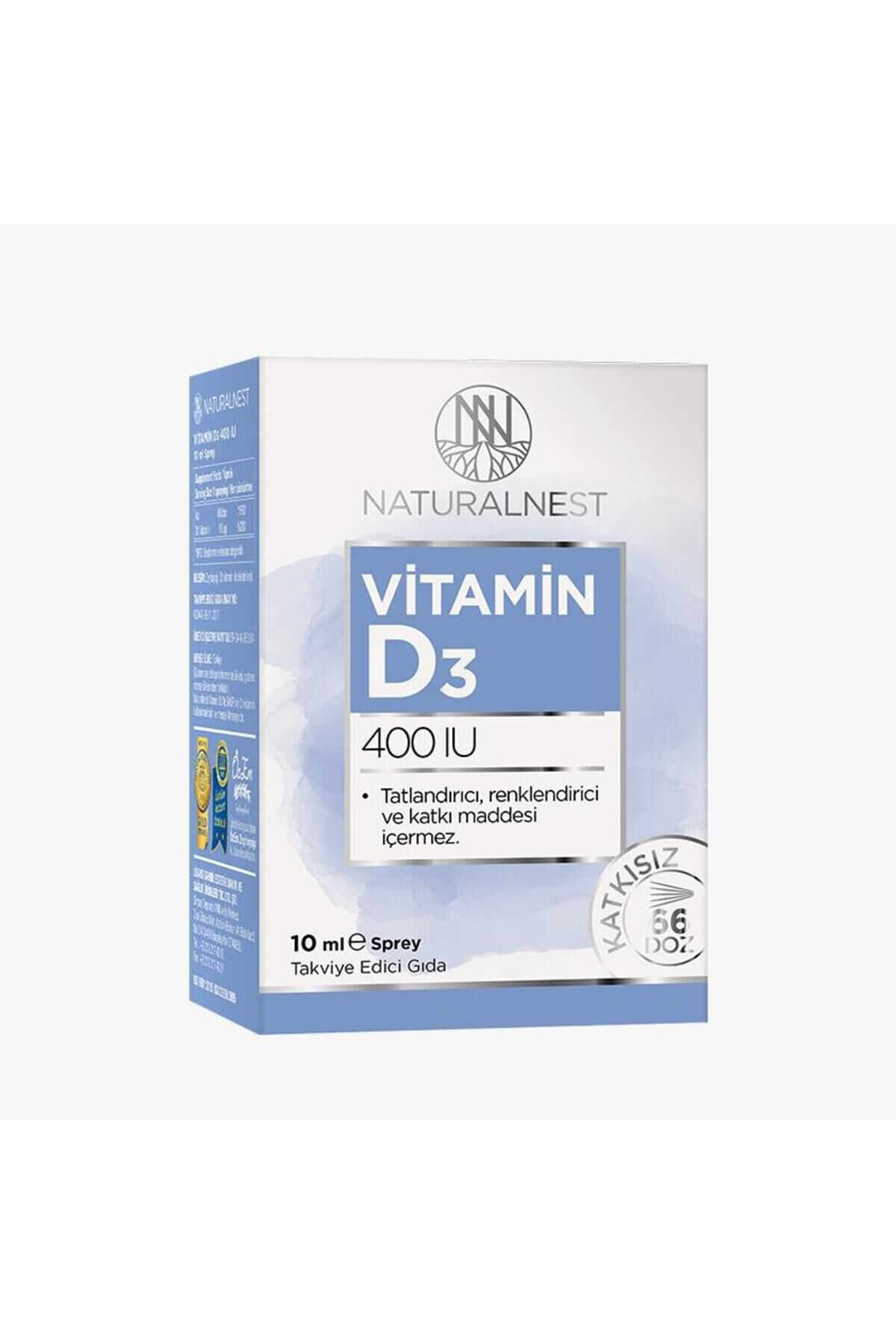 Vitamin D3 400 IU Sprey — 10 Ml 8697595877050_1