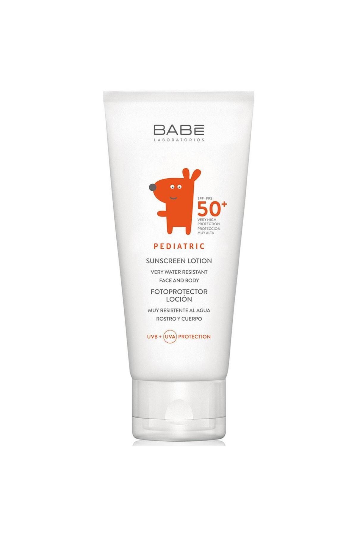 Babe Pediatric Sunscreen Lotion Spf 50 Bebek Ve Çocuk Güneş Losyonu 100 ml 8437011329400-1_1