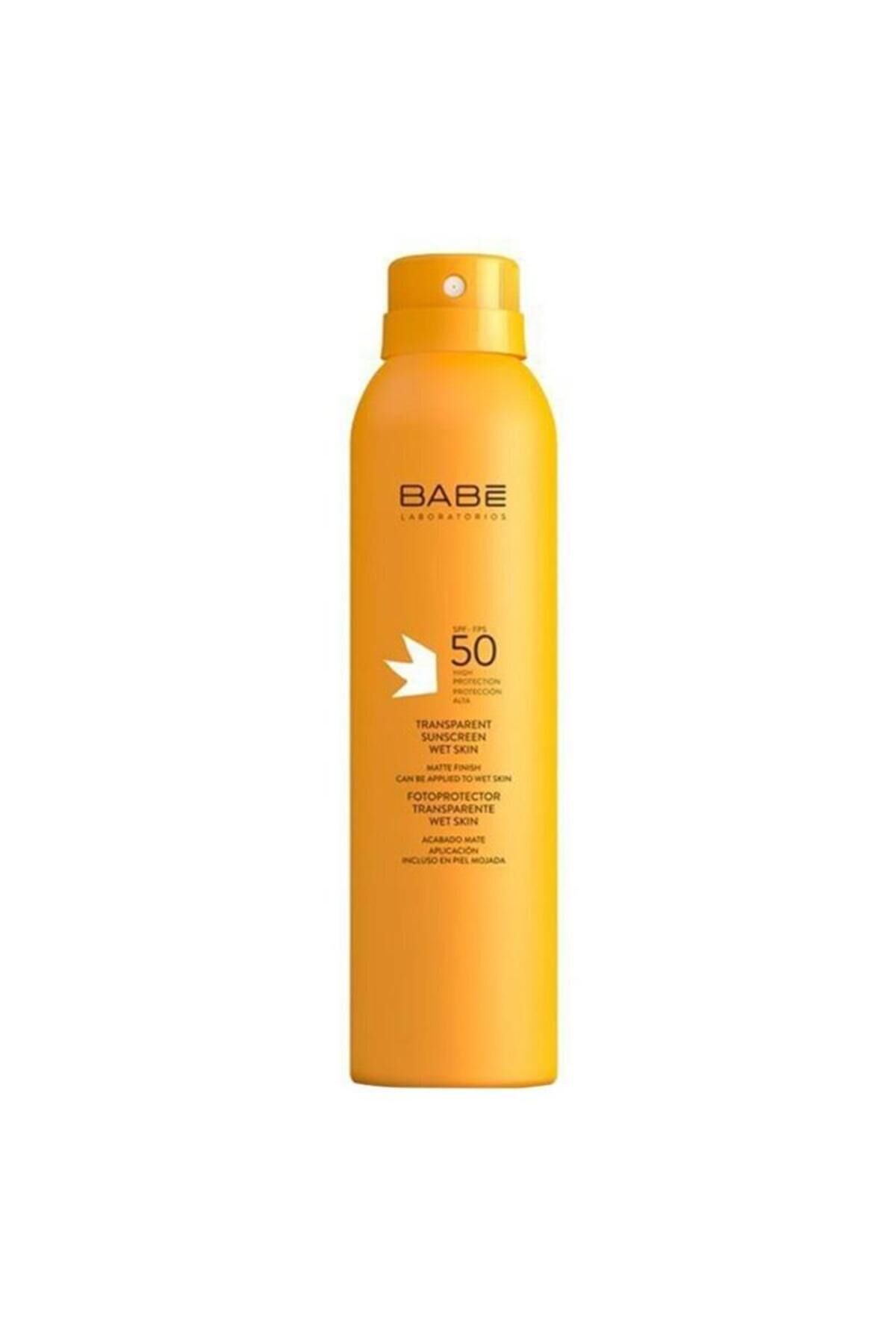 Babe Transparan Sprey Güneş Kremi Spf 50 200 ml 8437011329943_1