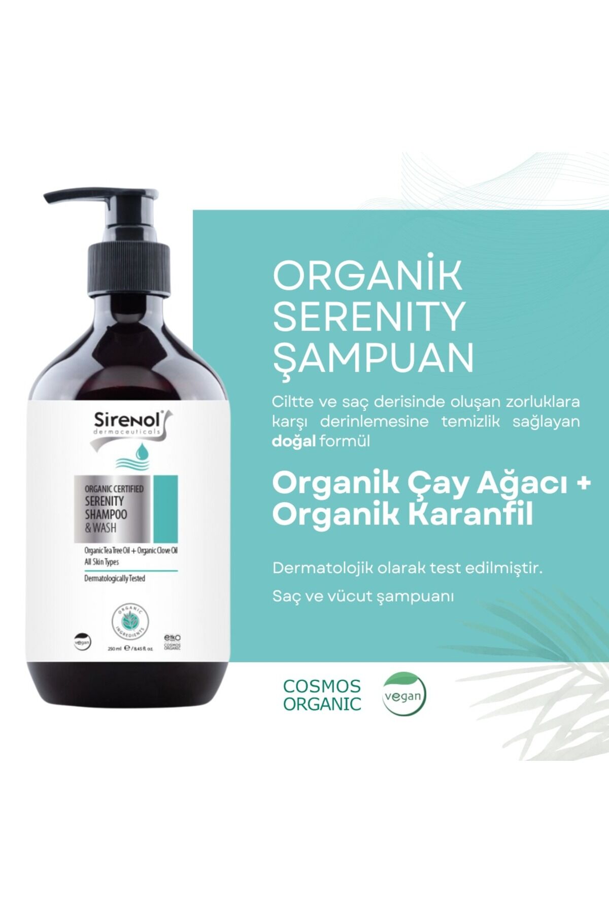 Organik Serenity Saç Ve Vücut Şampuanı