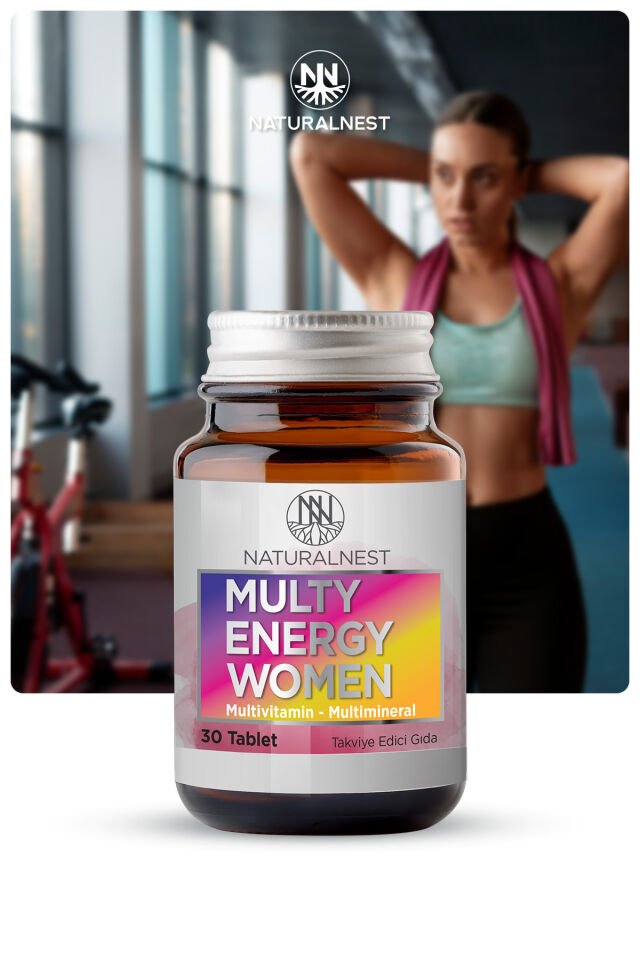 Multi Energy Women 30 Tablet + Men 30 Tablet Aile Paketi
