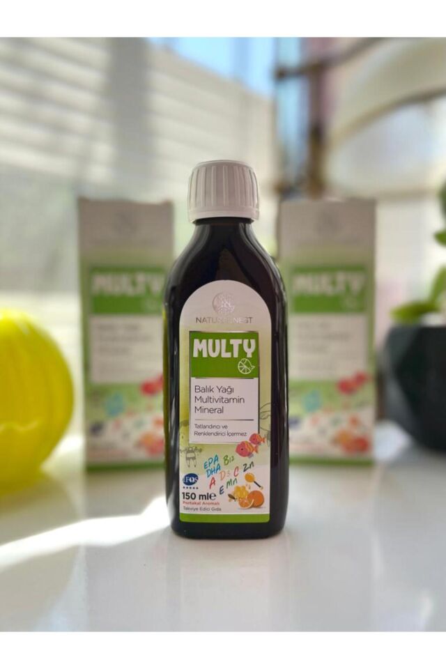 Multy Şurup Balık Yağı 150 ml