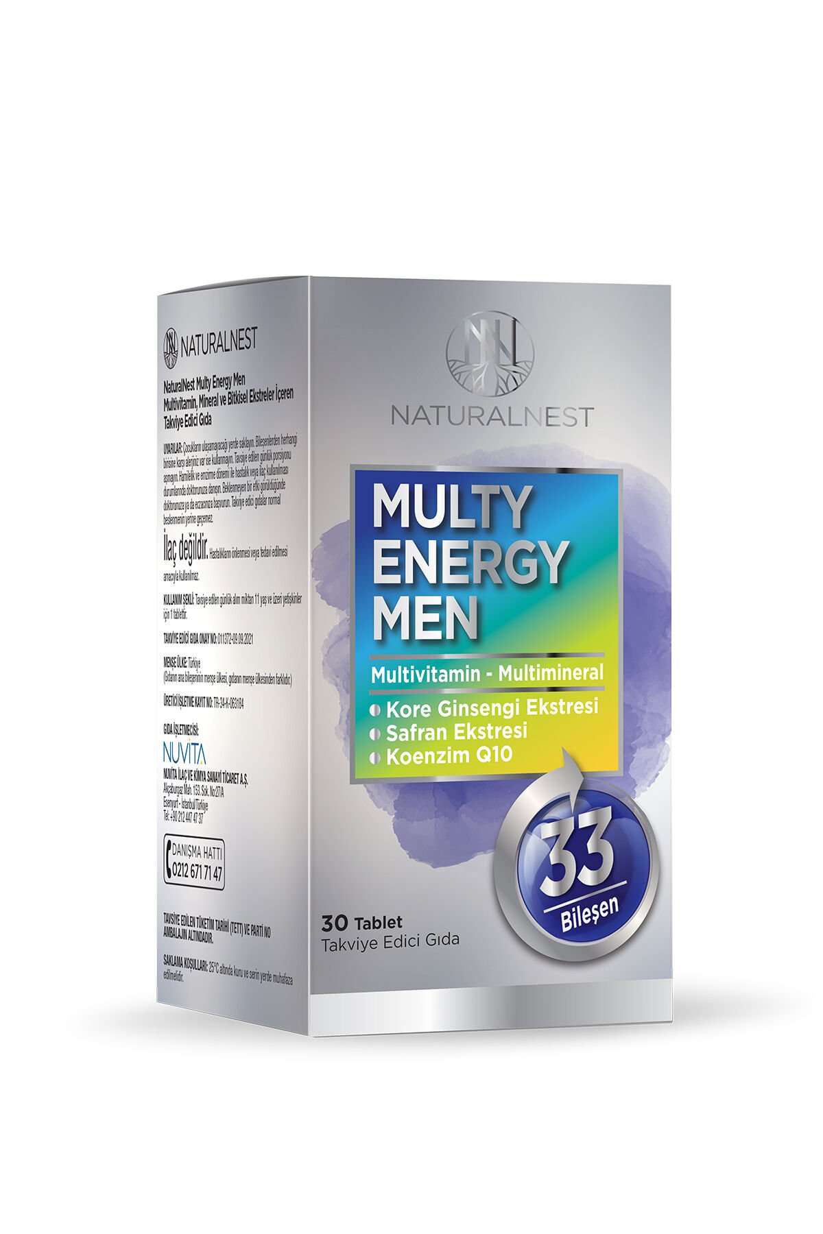 Multy Energy Men 30 Tablet
