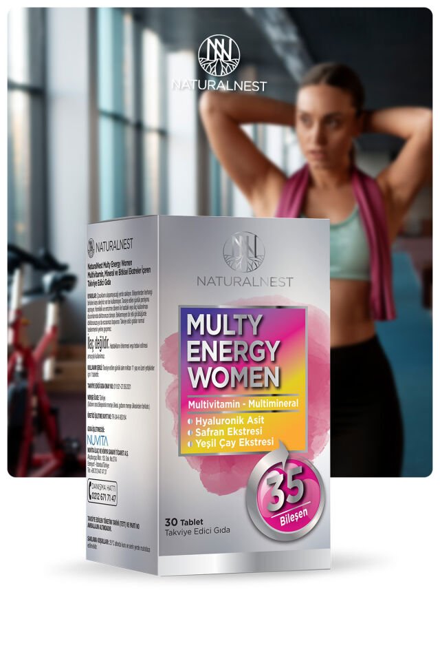 STD Naturalnest Multy Energy Women 30 Tablet ( TEKLİDİR )