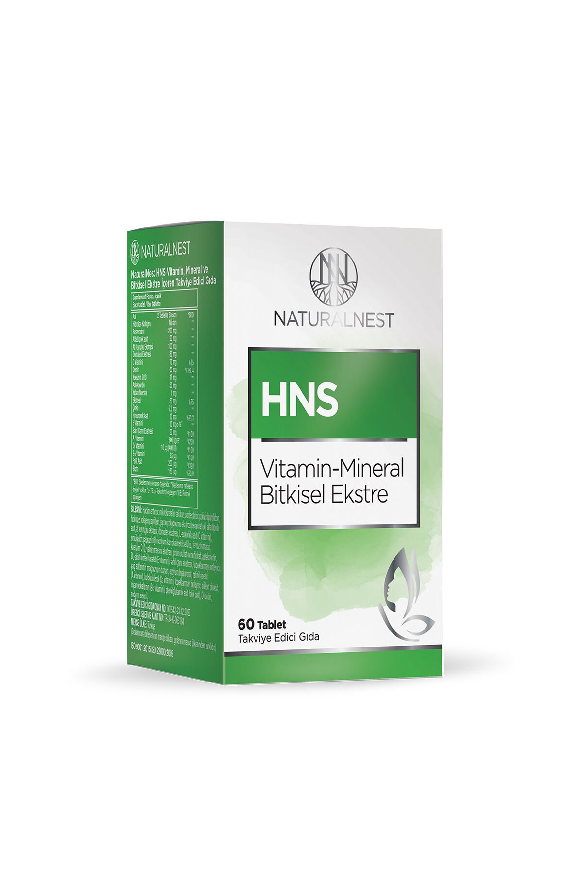 Hns 60 Tablet — Vitamin — Mineral — Bitkisel Ekstre